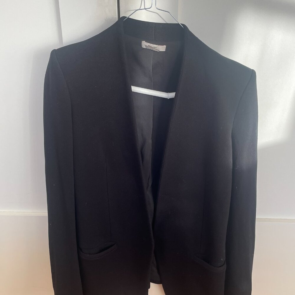 Helmut Lang S one button black blazer vntg boyfriend blazer